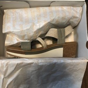 Yellowbox wedged Sandals w/ strap
